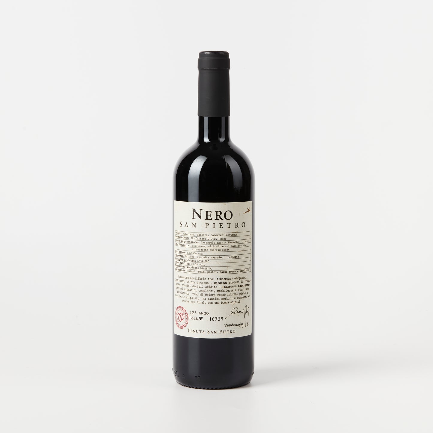 Nero San Pietro DOC 聖彼得黑鑽法定產區紅葡萄酒